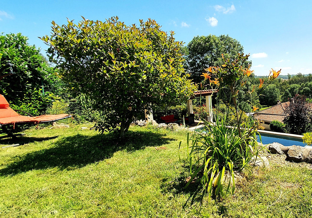 Vue piscine